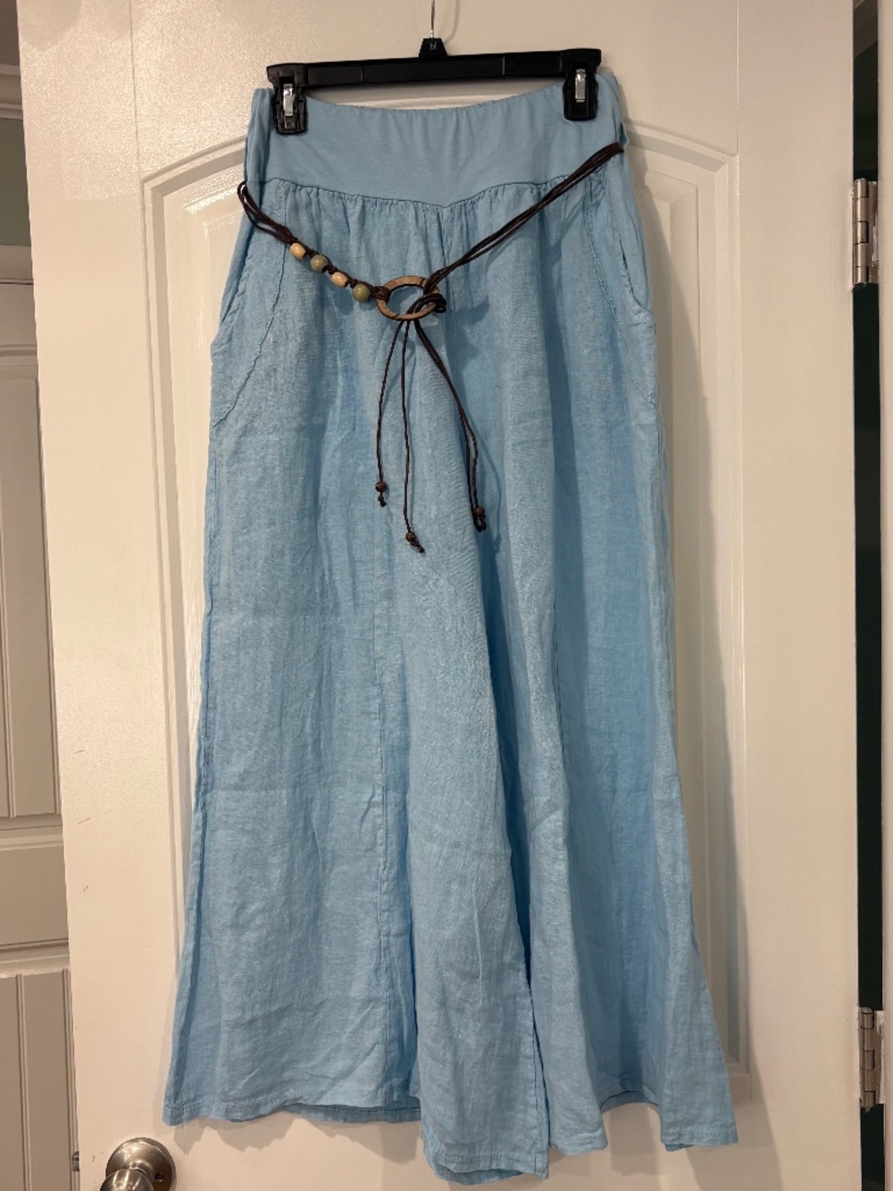 Kaktus wide leg linen pants